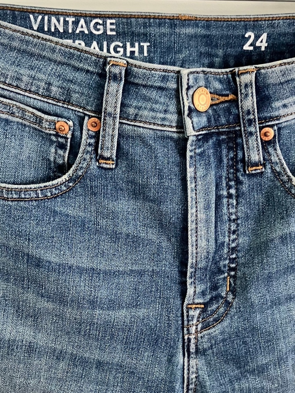 J Crew Vintage Slim Straight Jeans